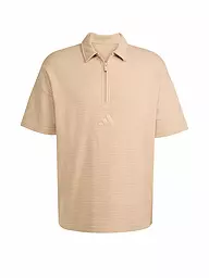 ADIDAS | Polo Homme ALL SZN en maille gaufrée | Camel