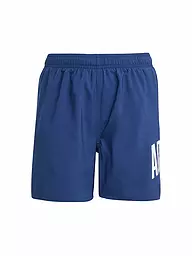 ADIDAS | Short de bain garçon Sportswear Essentials Logo CLX | Bleu foncé