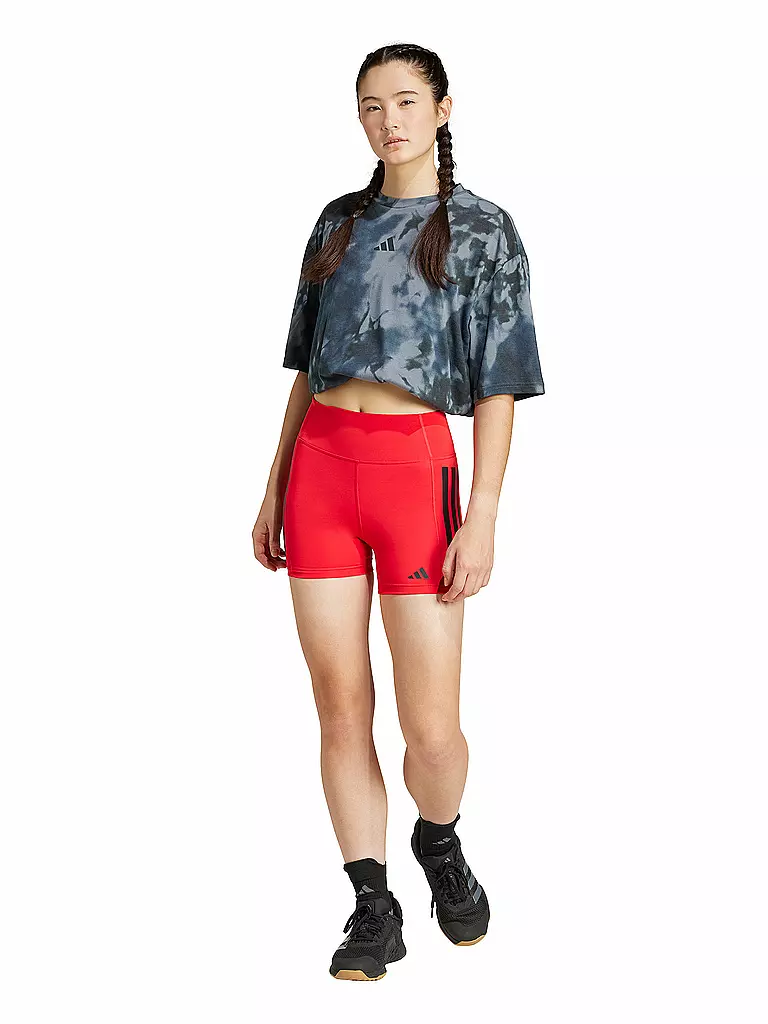 ADIDAS | Short de fitness femme OPT 3S | Rouge
