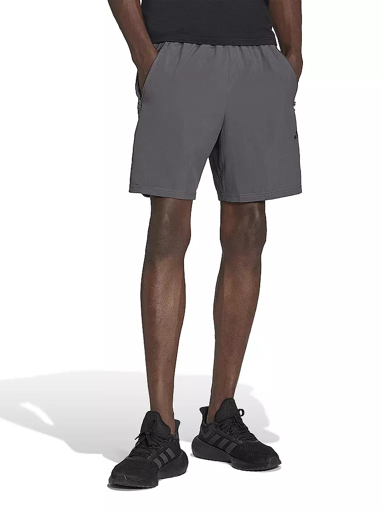 ADIDAS | Short de fitness tissé Train Essentials pour hommes | Gris