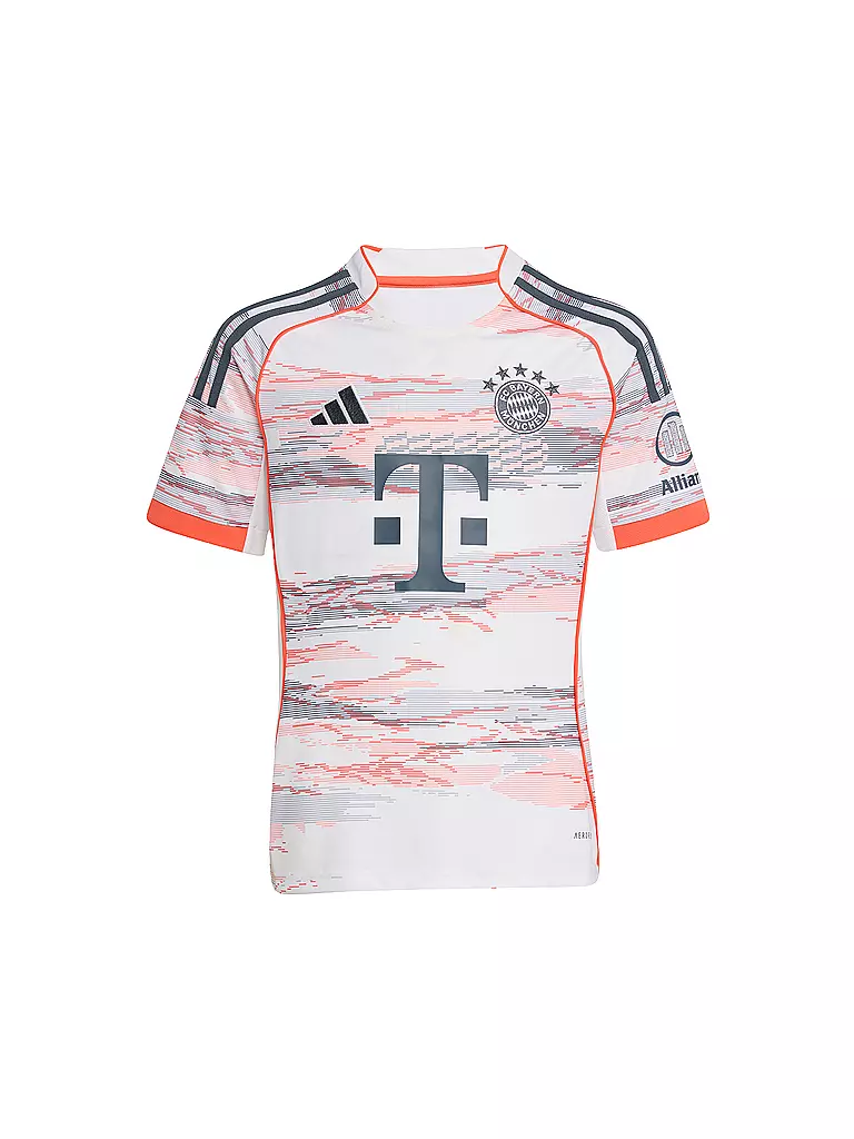 ADIDAS | Short de football enfant FC Bayern München 25/26 extérieur | Blanc