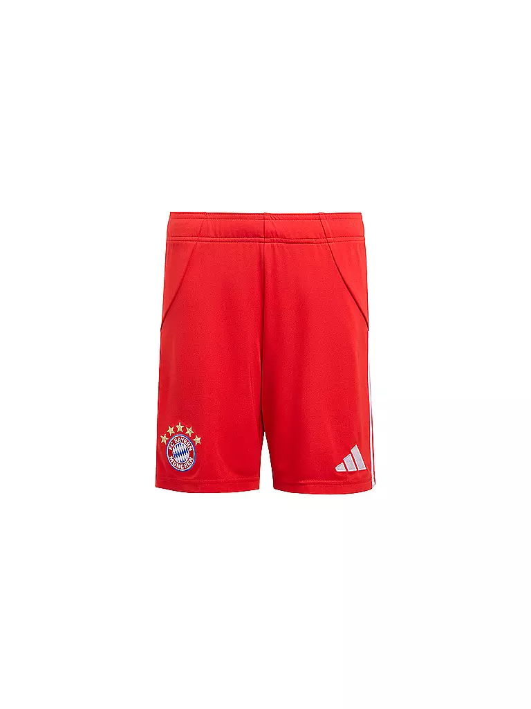 ADIDAS | Short de football enfant FC Bayern Munich 25/26 Domicile | Rouge