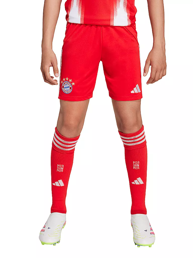 ADIDAS | Short de football enfant FC Bayern Munich 25/26 Domicile |