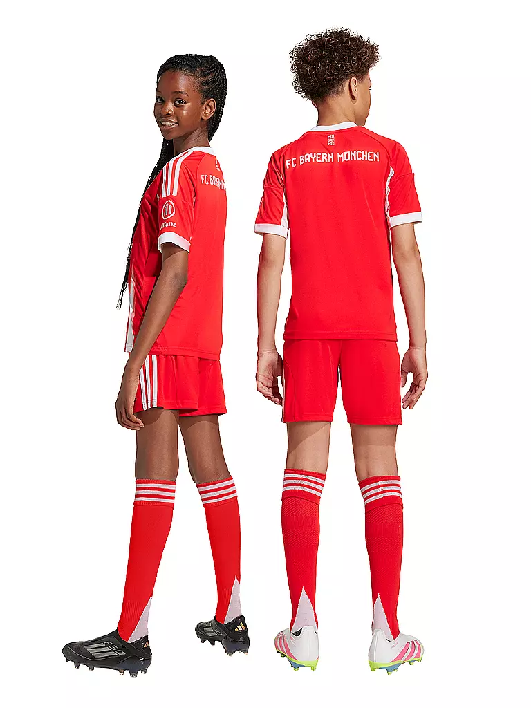 ADIDAS | Short de football enfant FC Bayern Munich 25/26 Domicile |