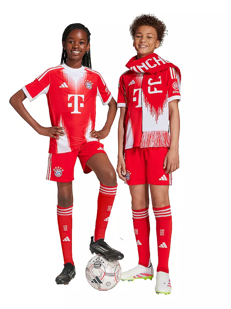 ADIDAS | Short de football enfant FC Bayern Munich 25/26 Domicile |