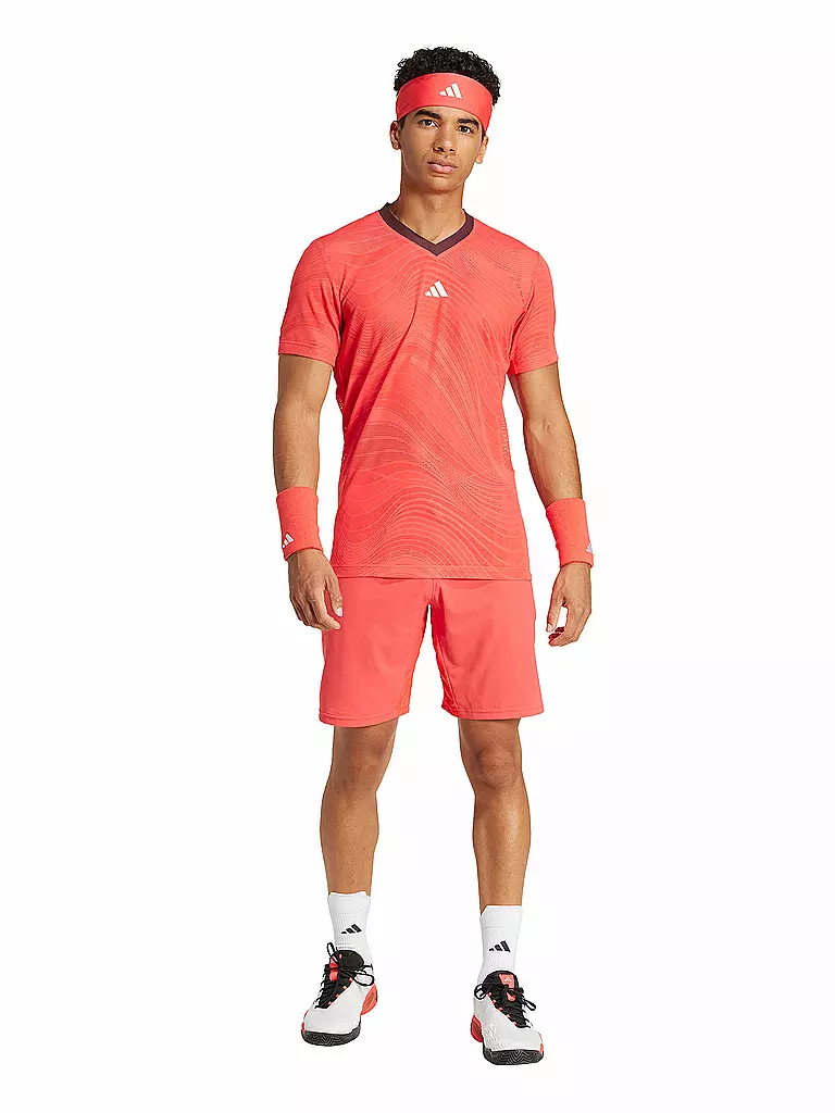 ADIDAS | Short de tennis Ergo pour hommes | Rouge