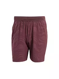 ADIDAS | Short de tennis Ergo Pro pour hommes | Rouge foncé