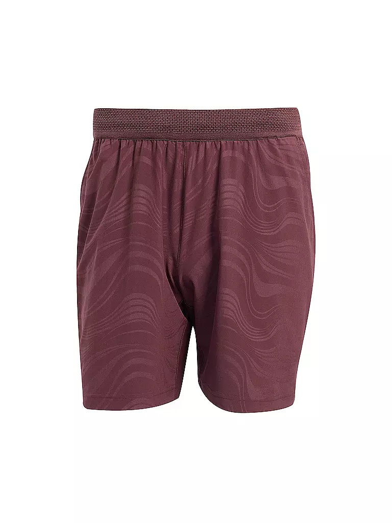 ADIDAS | Short de tennis Ergo Pro pour hommes | Rouge foncé