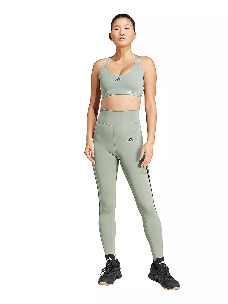 ADIDAS | Soutien-gorge de sport femme Aerim Low Support | Vert clair