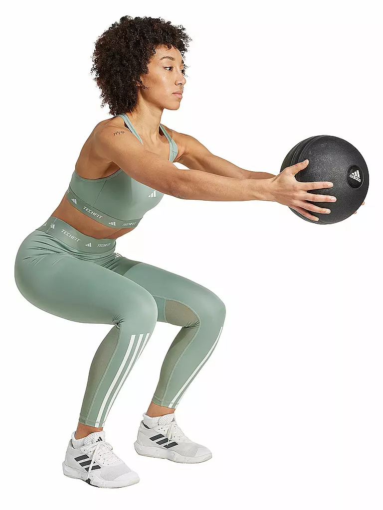 ADIDAS | Soutien-gorge de sport femme maintien moyen | Vert clair