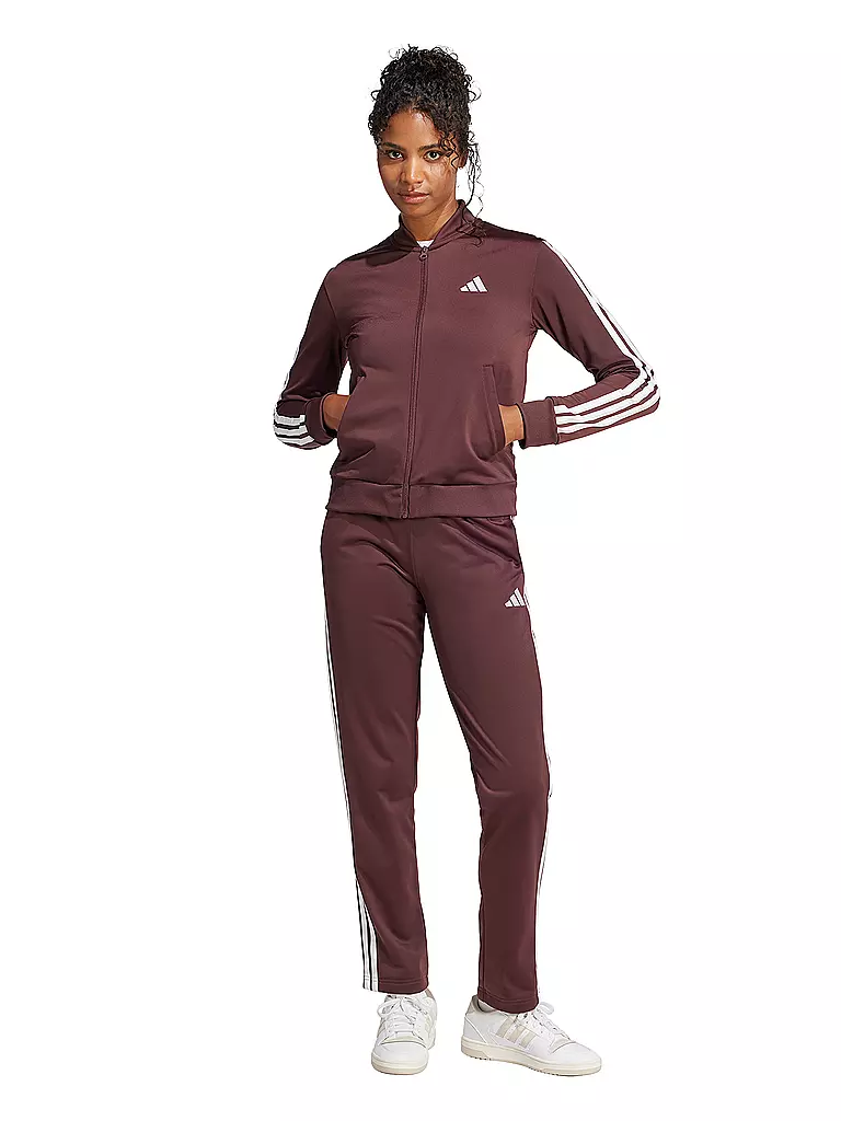 ADIDAS | Survêtement Femme 3S TR TS | Rouge foncé