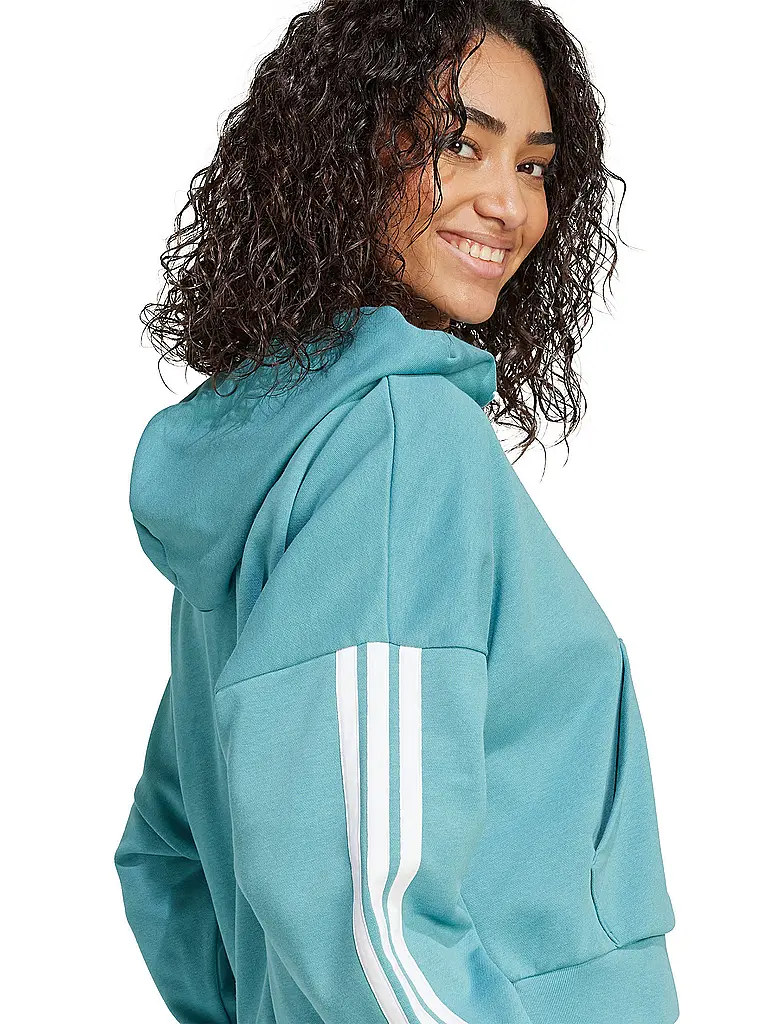 ADIDAS | Sweat à capuche femme Half Zip 3S |