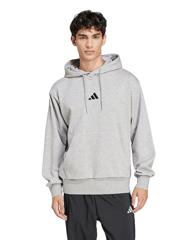 ADIDAS | Sweat à capuche homme Essentials Feelcozy | Gris