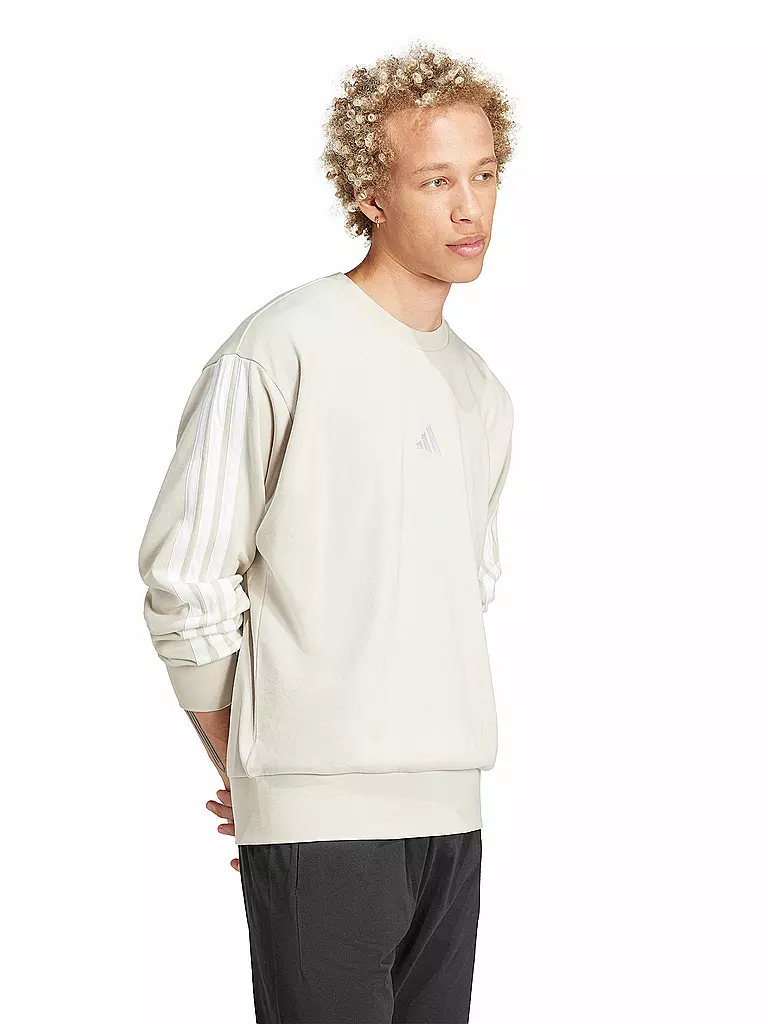 ADIDAS | Sweat-shirt homme 3S FT | Crème