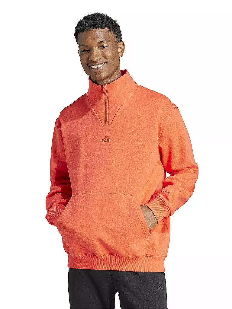 ADIDAS | Sweat-shirt Homme ALL SZN 1/4-Zip | Rouge