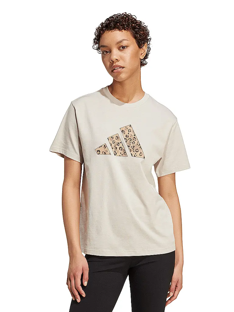 ADIDAS | T-shirt Animal Femme | Beige