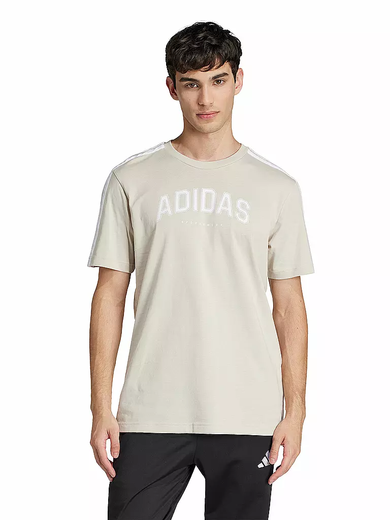 ADIDAS | T-shirt College Homme | Crème