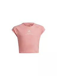 ADIDAS | T-shirt cropped Street Jam pour fille | Rose