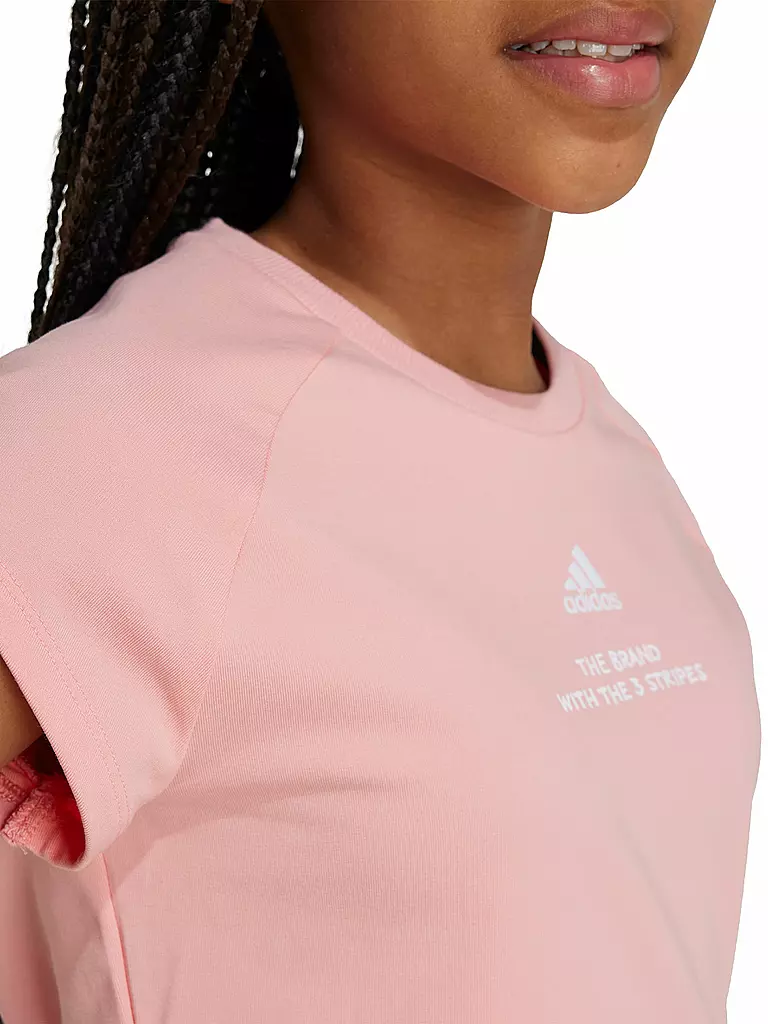 ADIDAS | T-shirt cropped Street Jam pour fille |