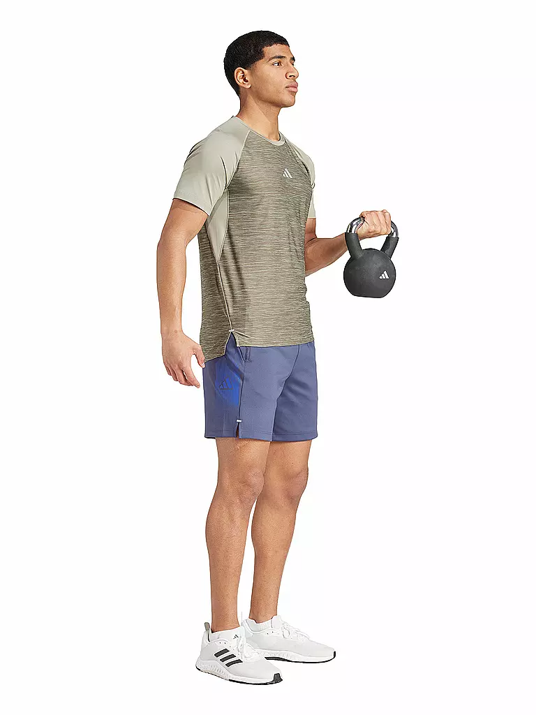 ADIDAS | T-shirt de fitness 3S pour hommes | Camel