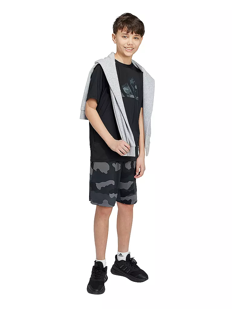 ADIDAS | T-shirt de fitness enfant Train Essentials Seasonal Print | Noir