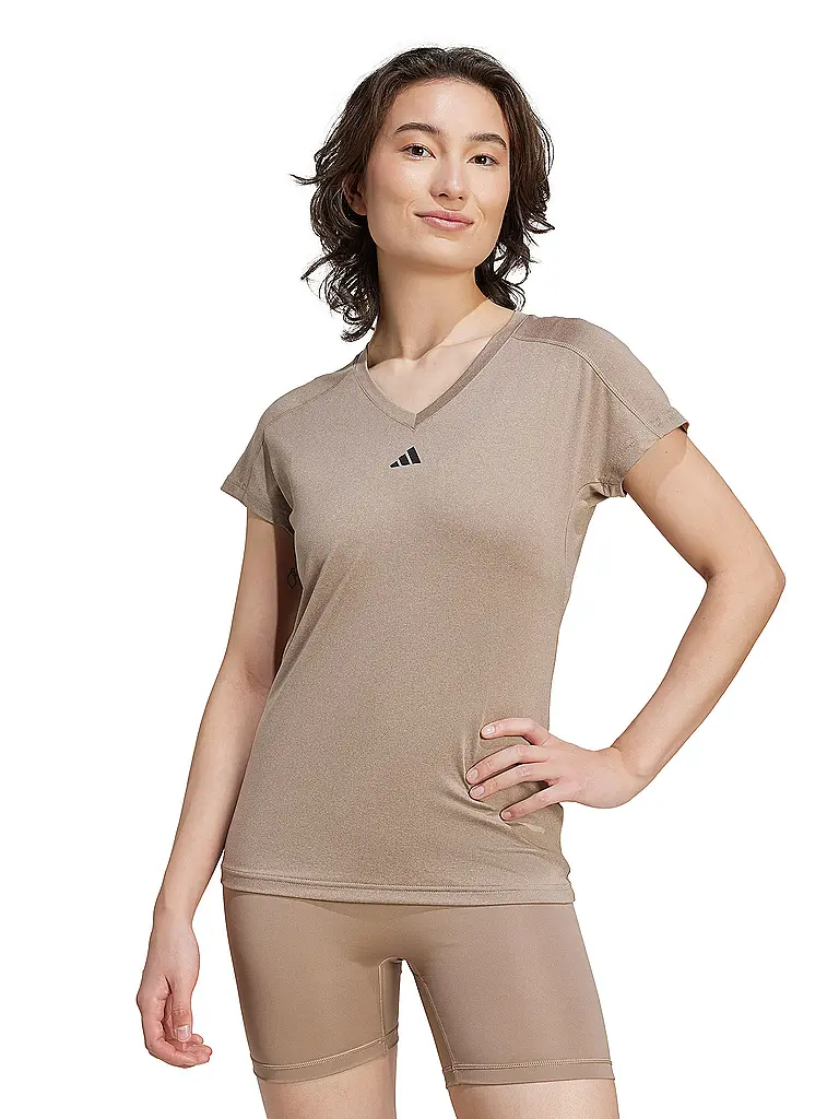 ADIDAS | T-shirt de fitness femme AEROREADY Train Essentials | Marron