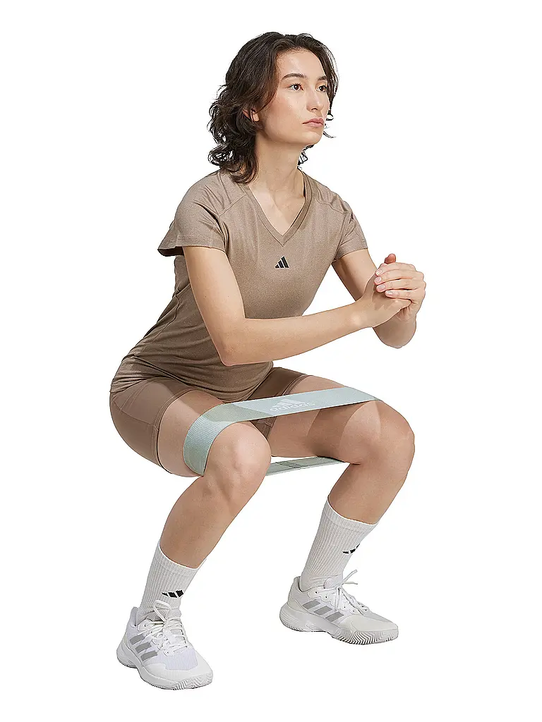 ADIDAS | T-shirt de fitness femme AEROREADY Train Essentials | Marron
