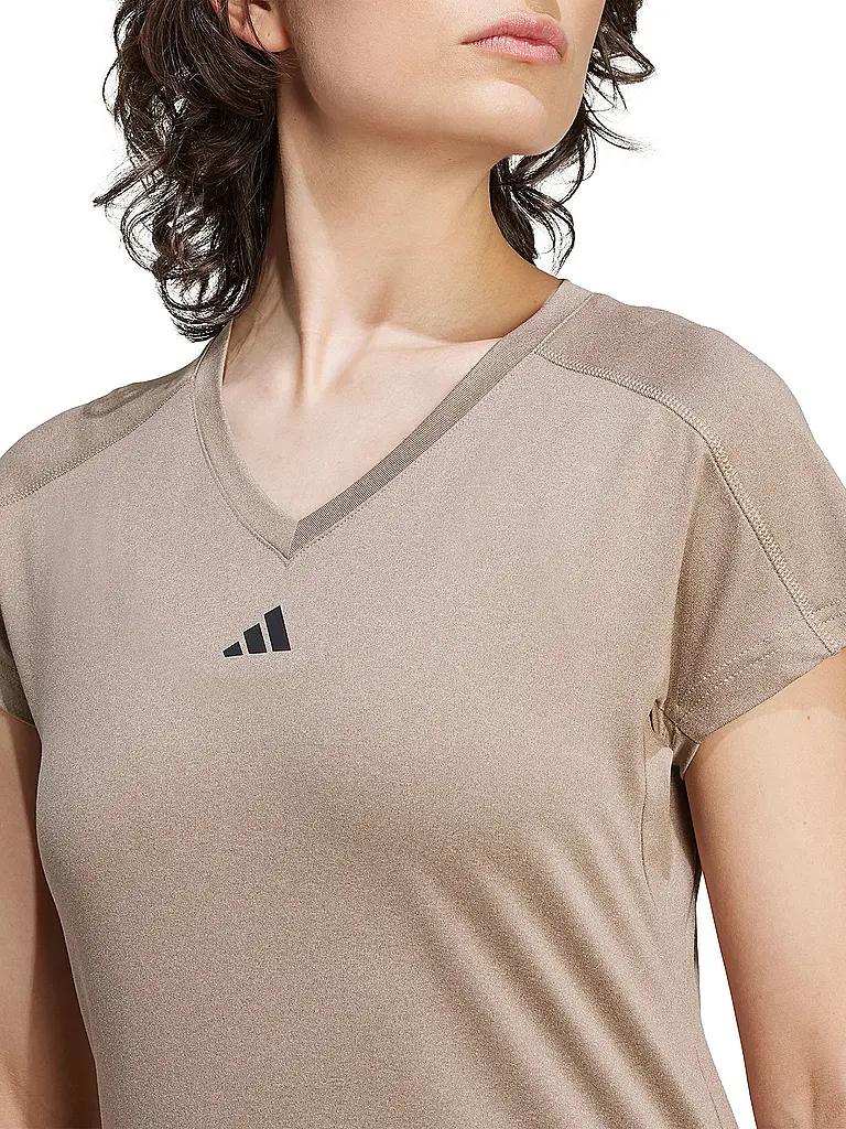 ADIDAS | T-shirt de fitness femme AEROREADY Train Essentials | Marron