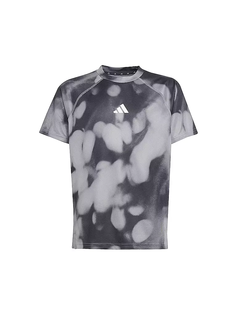 ADIDAS | T-shirt de fitness garçon avec motif intégral | Gris
