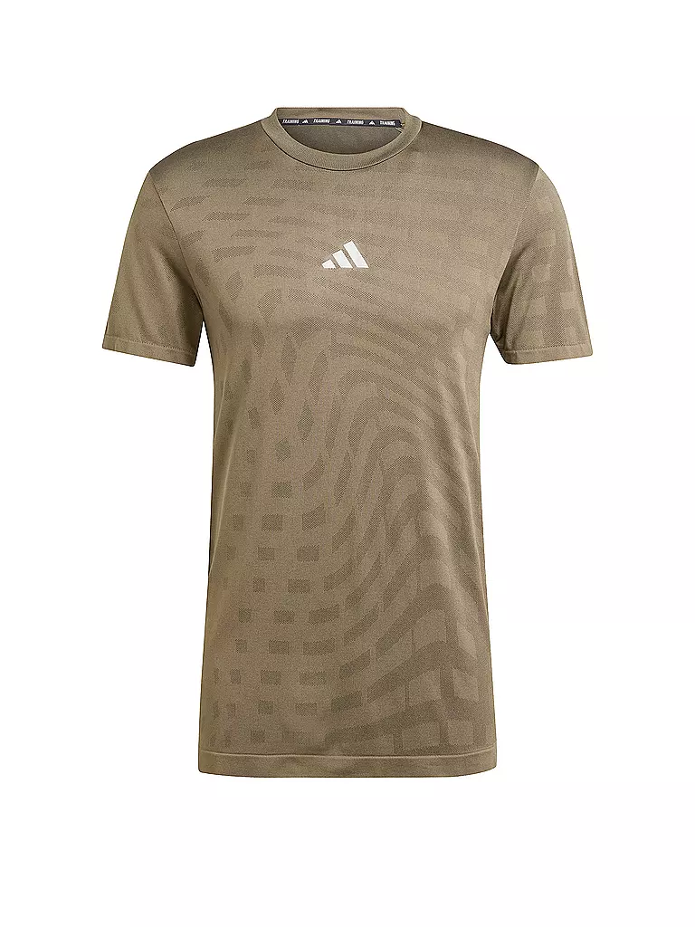ADIDAS | T-shirt de fitness homme Gym+Seamless | Olive