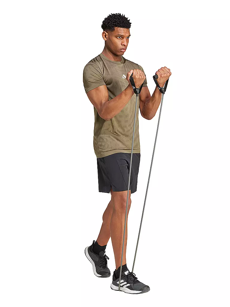 ADIDAS | T-shirt de fitness homme Gym+Seamless | Olive