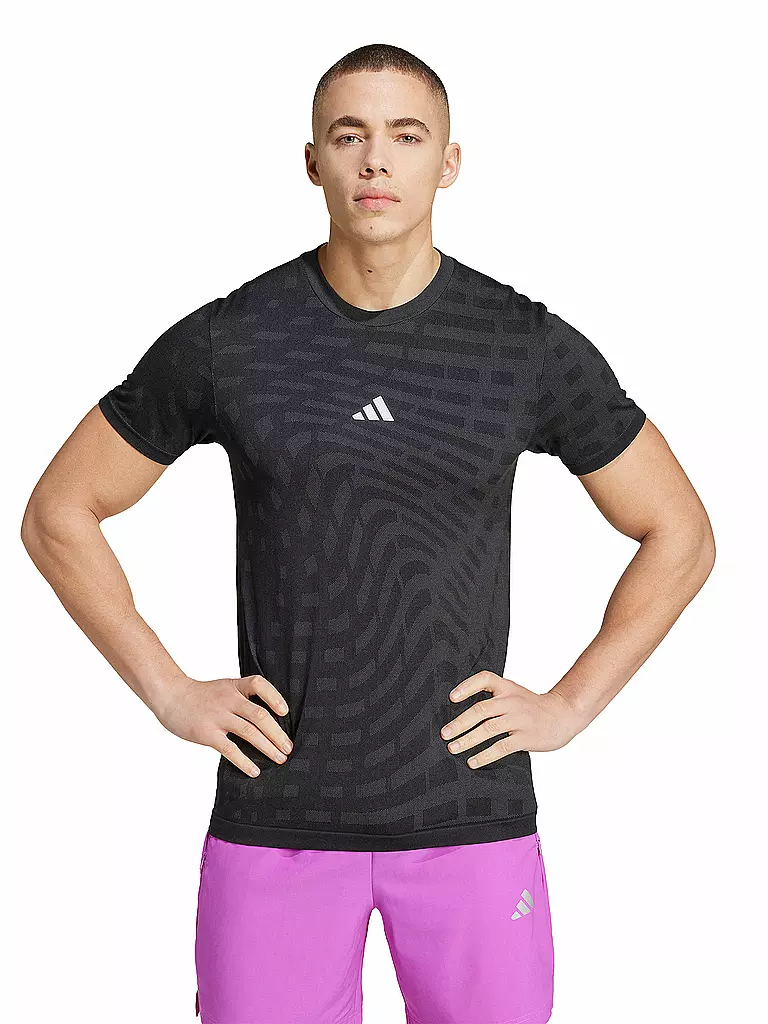 ADIDAS | T-shirt de fitness homme Gym+Seamless | Noir