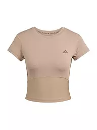 ADIDAS | T-shirt de fitness pour femmes Hyperglam Ripp-Baby | Marron