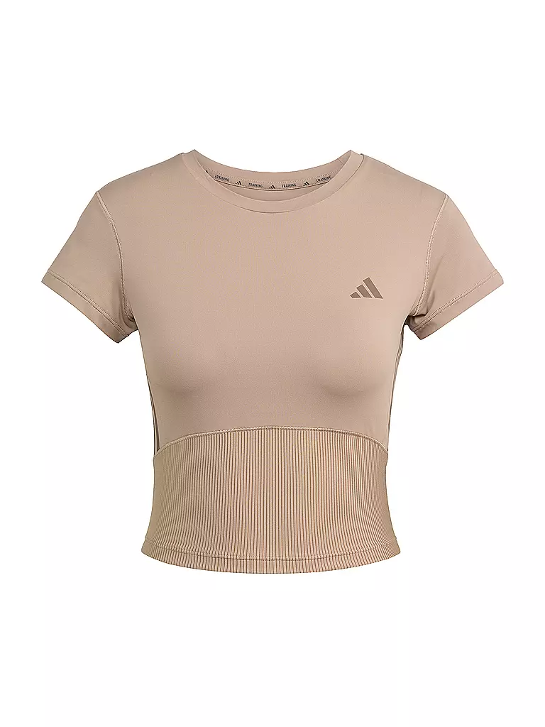 ADIDAS | T-shirt de fitness pour femmes Hyperglam Ripp-Baby | Marron
