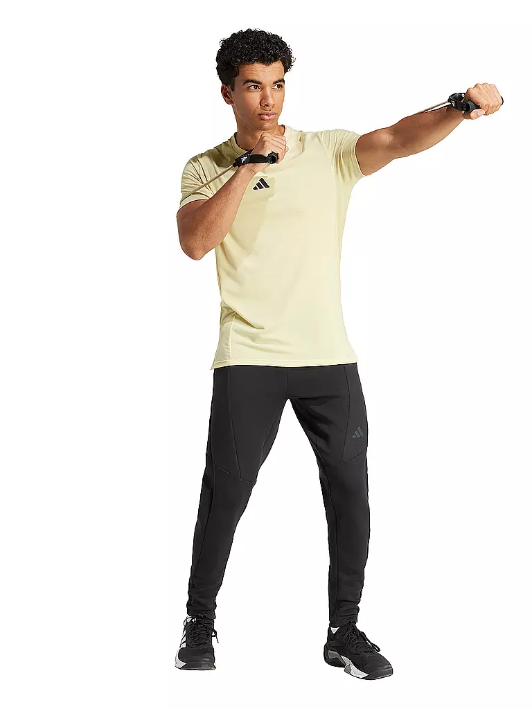 ADIDAS | T-shirt de fitness pour homme D4T | Jaune