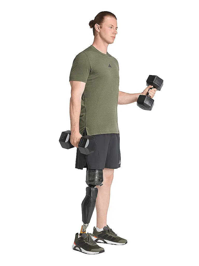 ADIDAS | T-shirt de fitness pour homme D4T | Olive