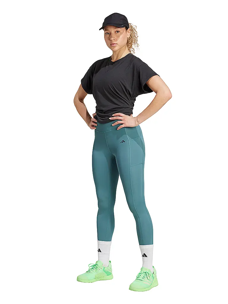 ADIDAS | T-shirt de fitness Power pour femmes | Noir
