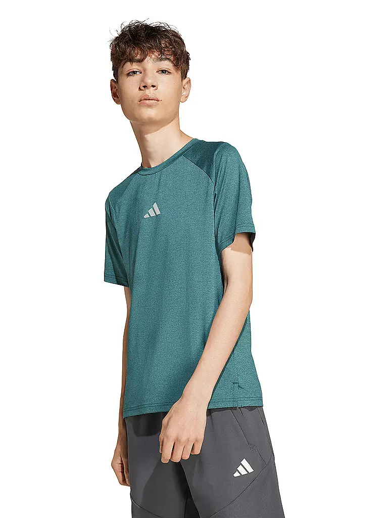 ADIDAS | T-shirt de sport pour enfants | Vert foncé