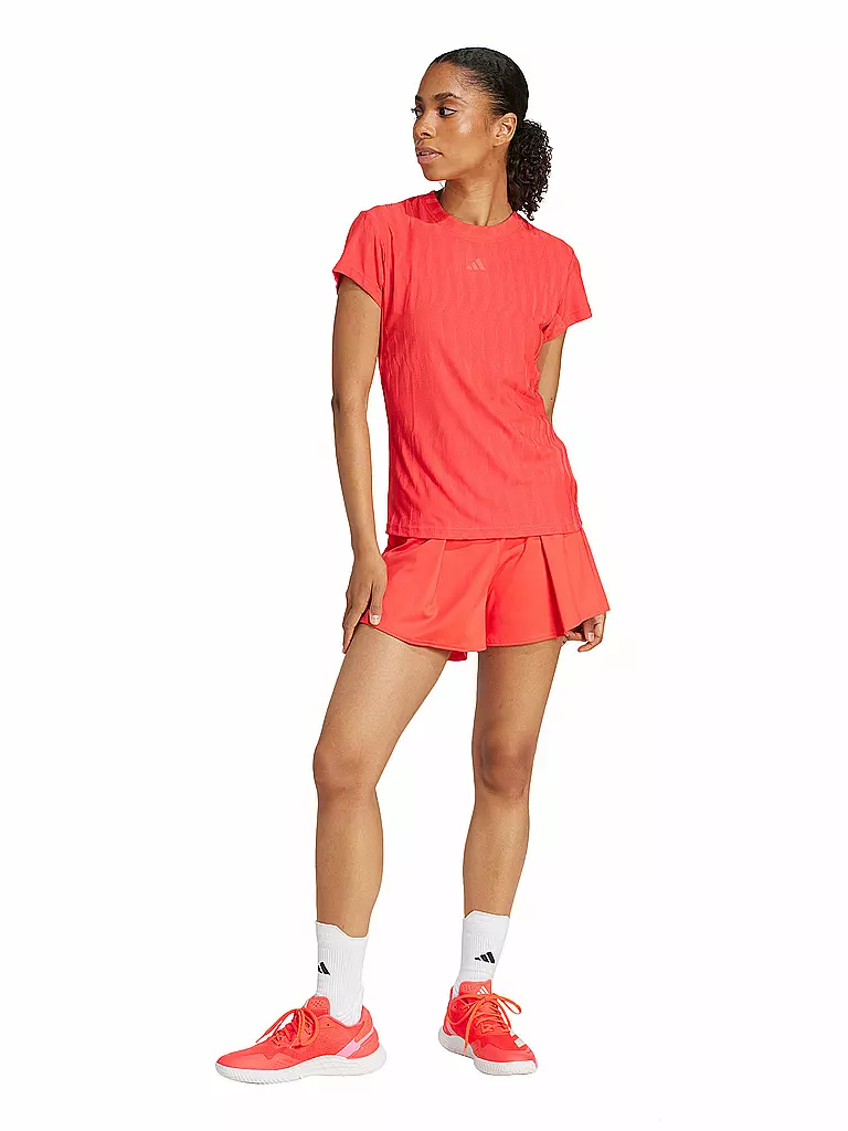 ADIDAS | T-shirt de tennis Freelift pour femmes | Rouge