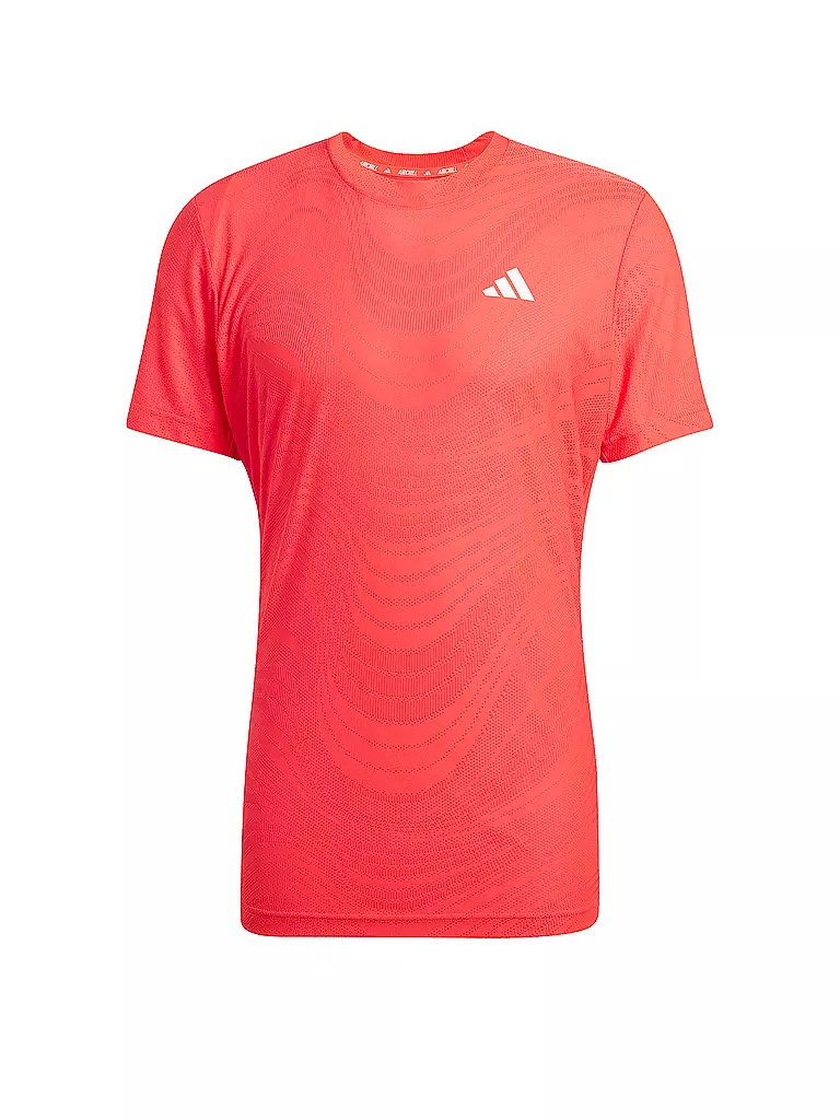 ADIDAS | T-shirt de tennis Freelift Pro pour hommes | Rouge