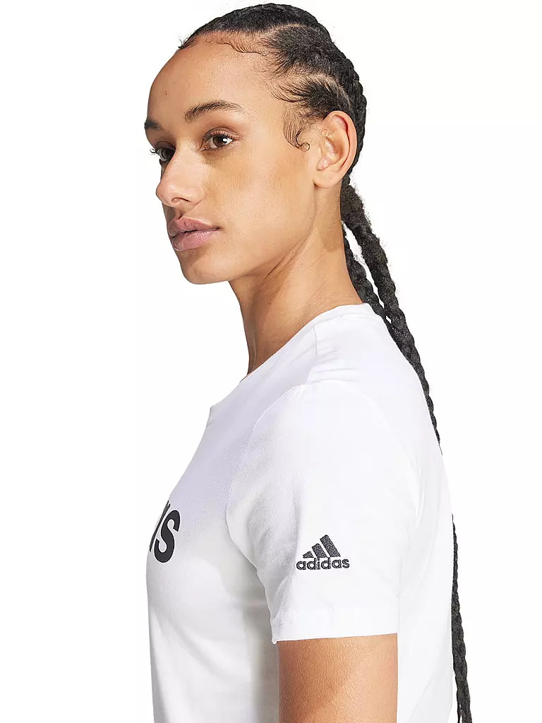 ADIDAS | T-shirt Essentials Slim pour femmes | Blanc