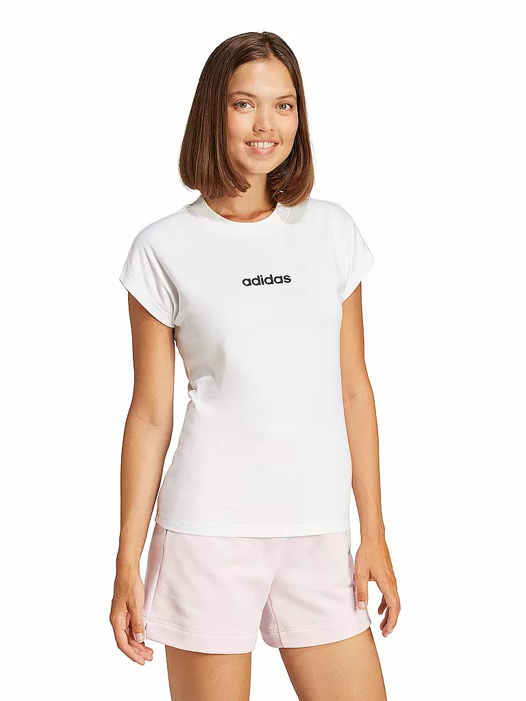 ADIDAS | T-shirt femme LIN SJ T | Blanc