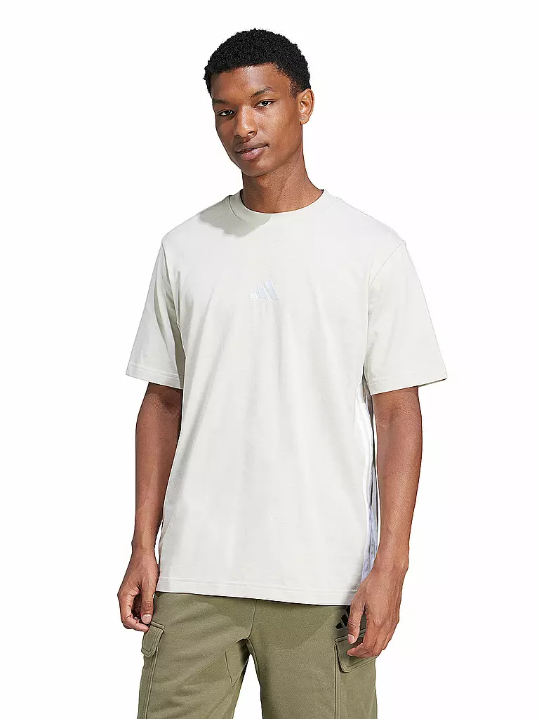 ADIDAS | T-shirt Homme 3S SJ | Crème