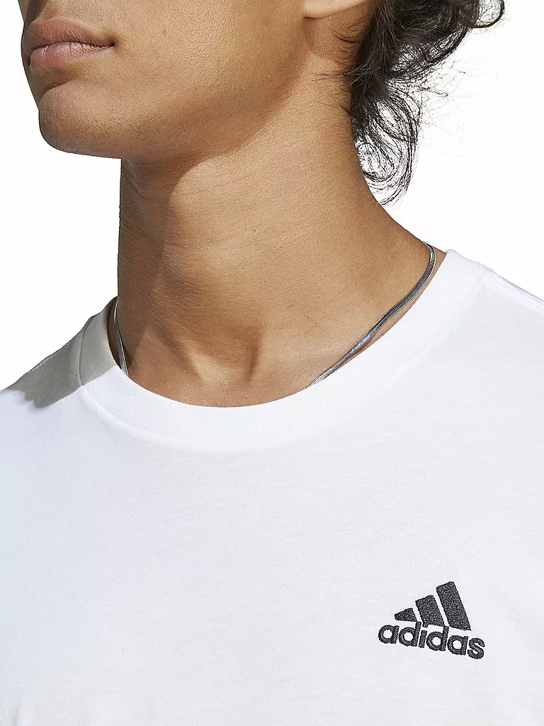 ADIDAS | T-shirt Homme Essentials Single Jersey Logo Brodé Petit |