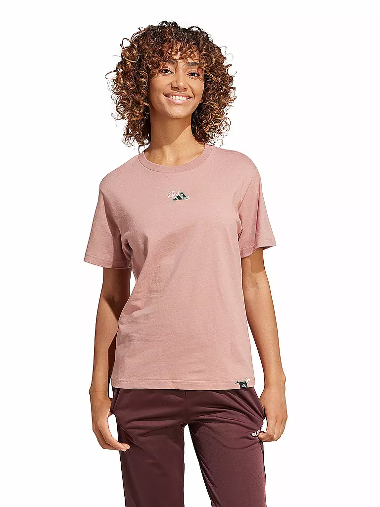 ADIDAS | T-shirt mini femme | Corail