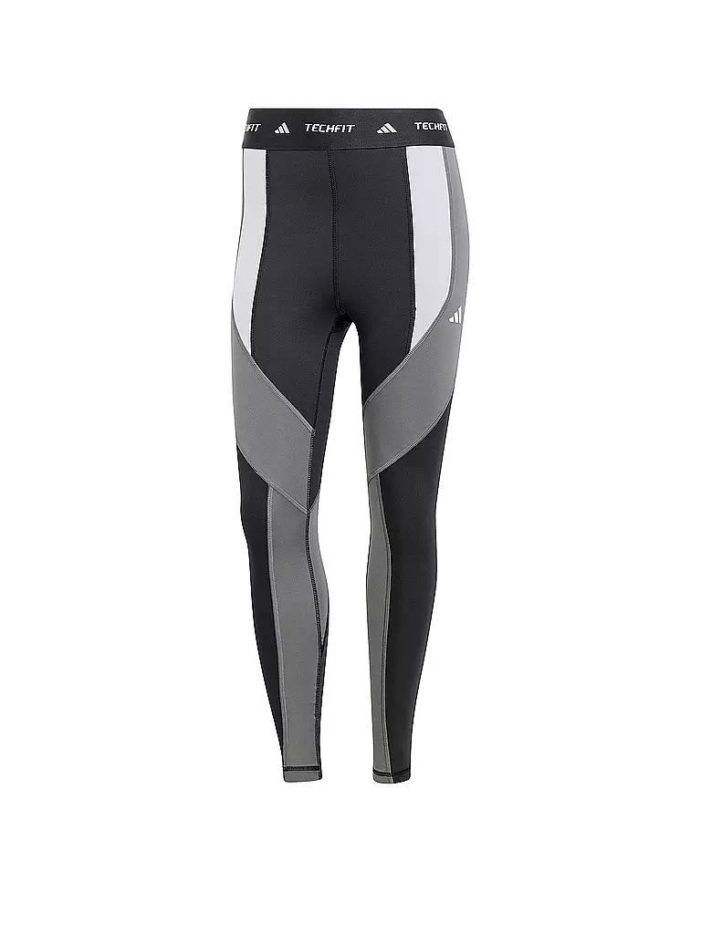ADIDAS | Tight de fitness femme TECHFIT Colorblock 7/8 | Noir