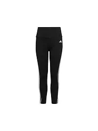 ADIDAS | Tight de fitness fille Train Essentials AEROREADY 3 bandes taille haute | Noir