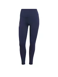 ADIDAS | Tight Femme Signature Imprimé Graphique Taille Haute 7/8 | Bleu foncé