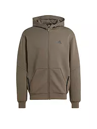 ADIDAS | Veste à capuche pour homme conçue pour l'entraînement | Marron