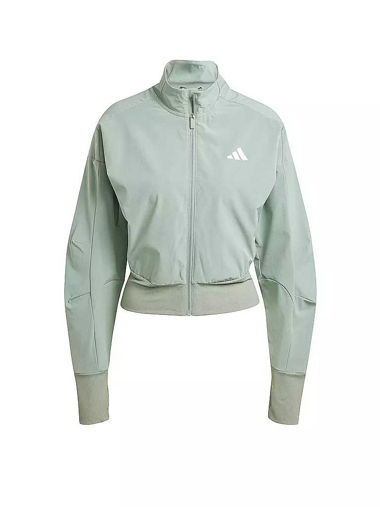 ADIDAS | Veste de fitness femme D4T WVN Cover | Vert clair